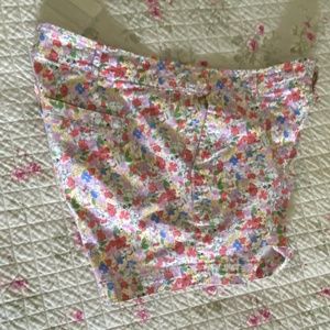 Gap, size 14 floral 5” shorts